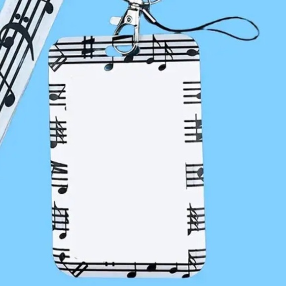 Lanyards For Keys, Keychain, Badge Holder, 1 pc, NEW, Music Note ๐ - Picture 10 of 10